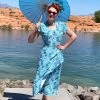 Gloria 1940s Dress Tahiti Sky 2 Gloria 1940s Dress Tahiti Sky -Chic Apparel Shop gloria 1940s dress tahiti sky p5053 22729 medium