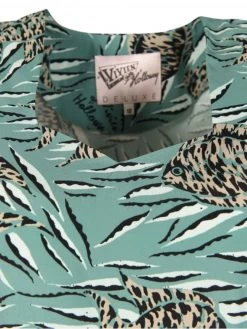 Gloria 1940s Dress Tiger Fish Ocean -Chic Apparel Shop gloria 1940s dress tiger fish ocean p6440 28841 medium