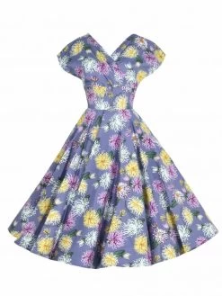 Grace Chrysanthemum Lilac Sateen Dress 14 Grace Chrysanthemum Lilac Sateen Dress -Chic Apparel Shop grace chrysanthemum lilac sateen dress p4701 20158 medium