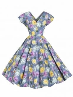 Grace Chrysanthemum Lilac Sateen Dress 15 Grace Chrysanthemum Lilac Sateen Dress -Chic Apparel Shop grace chrysanthemum lilac sateen dress p4701 20342 medium