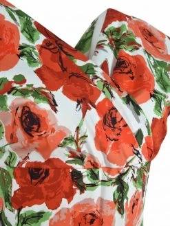 Grace Roses In Bloom Red Dress -Chic Apparel Shop grace roses in bloom red dress p4700 20343 medium