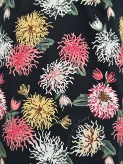 Halterneck Pencil Chrysanthemum Black Dress -Chic Apparel Shop halterneck pencil chrysanthemum black dress p4771 20666 medium