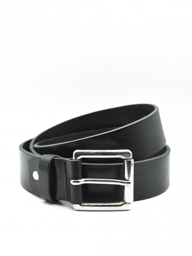 Hudson Leather Belt Black 3 Hudson Leather Belt Black