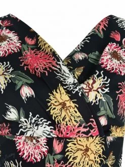 Jezebel Black Chrysanthemum Dress 13 Jezebel Black Chrysanthemum Dress -Chic Apparel Shop jezebel black chrysanthemum dress p4691 20200 medium