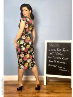 Jezebel Black Chrysanthemum Dress 11 Jezebel Black Chrysanthemum Dress -Chic Apparel Shop jezebel black chrysanthemum dress p4691 28955 medium