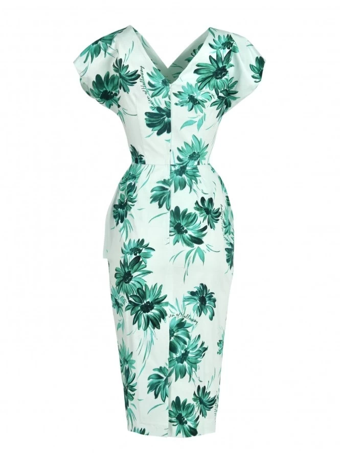 Jezebel Dahlia Green Dress 8 Jezebel Dahlia Green Dress - Image 6