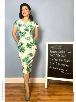 Jezebel Dahlia Green Dress