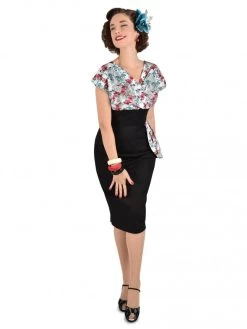 Jezebel Leopard Lily Bust Dress