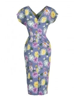 Jezebel Lilac Chrysanthemum Dress -Chic Apparel Shop jezebel lilac chrysanthemum dress p4684 20228 medium