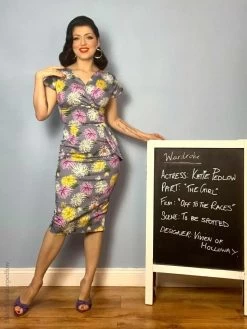 Jezebel Lilac Chrysanthemum Dress