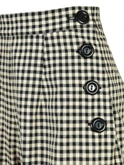 Katharine Trousers Black And Cream Gingham 14 Katharine Trousers Black And Cream Gingham -Chic Apparel Shop katharine trousers black and cream gingham p5586 24579 medium