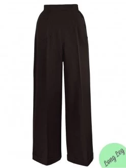 Katharine Trousers Brown Soft Long Leg