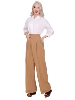 Katharine Trousers Caramel Soft