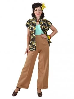 Katharine Trousers Caramel Soft -Chic Apparel Shop katharine trousers caramel soft p1483 17308 medium