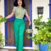 Katharine Trousers Emerald Soft 2 Katharine Trousers Emerald Soft -Chic Apparel Shop katharine trousers emerald soft p6653 29529 medium