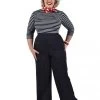Katharine Trousers Navy Soft 1 Katharine Trousers Navy Soft -Chic Apparel Shop katharine trousers navy soft p2254 18676 medium