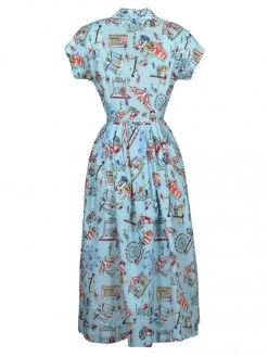 Kitty Fairground Blue 10 Kitty Fairground Blue -Chic Apparel Shop kitty fairground blue p5393 24619 medium