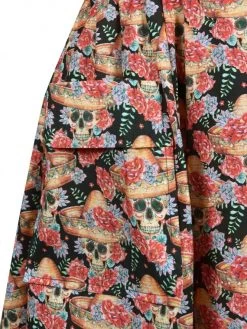 Kitty Floral Skull -Chic Apparel Shop kitty floral skull p5403 24026 medium