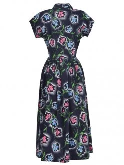 Kitty Floral Spray Blue -Chic Apparel Shop kitty floral spray blue p4750 20597 medium