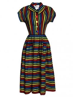 Kitty Multi Colour Stripe