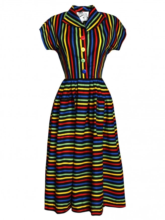 Kitty Multi Colour Stripe 3 Kitty Multi Colour Stripe