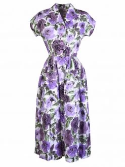 Kitty Roses In Bloom Purple