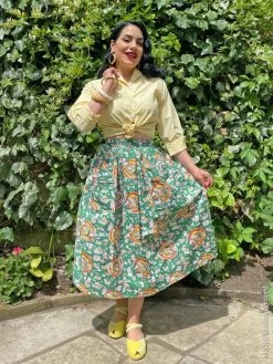 Kitty Skirt Casino Green