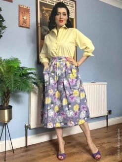 Kitty Skirt Chrysanthemum Lilac