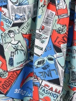 Kitty Skirt Cover Girl Blue -Chic Apparel Shop kitty skirt cover girl blue p6455 28717 medium