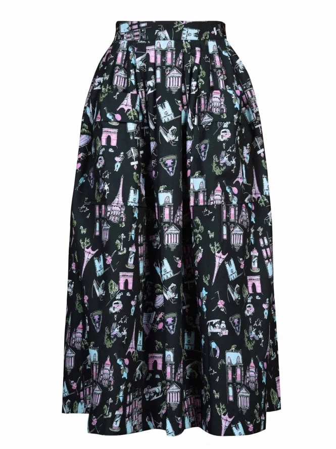 Kitty Skirt Paris Black 4 Kitty Skirt Paris Black - Image 2