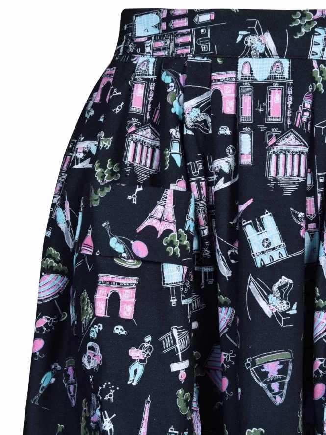 Kitty Skirt Paris Black 5 Kitty Skirt Paris Black - Image 3