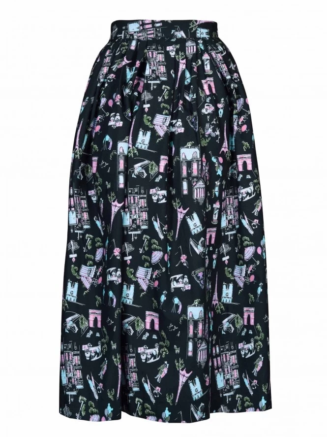 Kitty Skirt Paris Black 6 Kitty Skirt Paris Black - Image 4