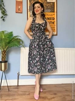 Kitty Skirt Paris Black