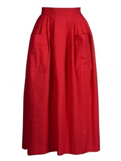 Kitty Skirt Red -Chic Apparel Shop kitty skirt red p5262 22914 medium