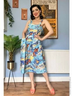 Kitty Skirt Tropical Island