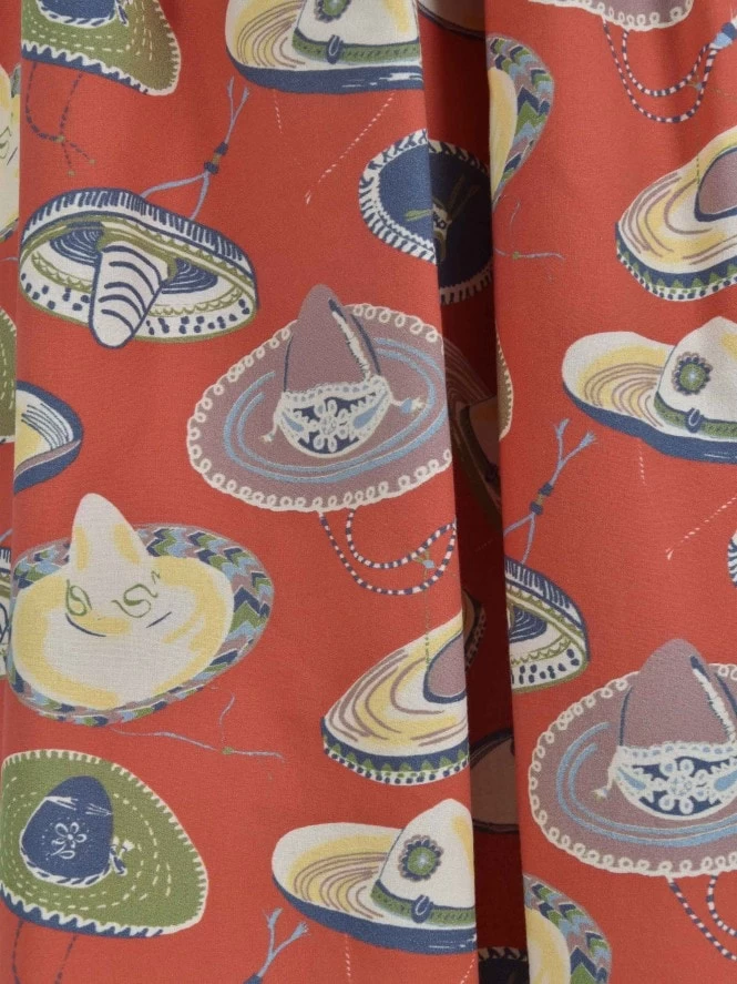 Kitty Sombrero Large Rust 6 Kitty Sombrero Large Rust - Image 4