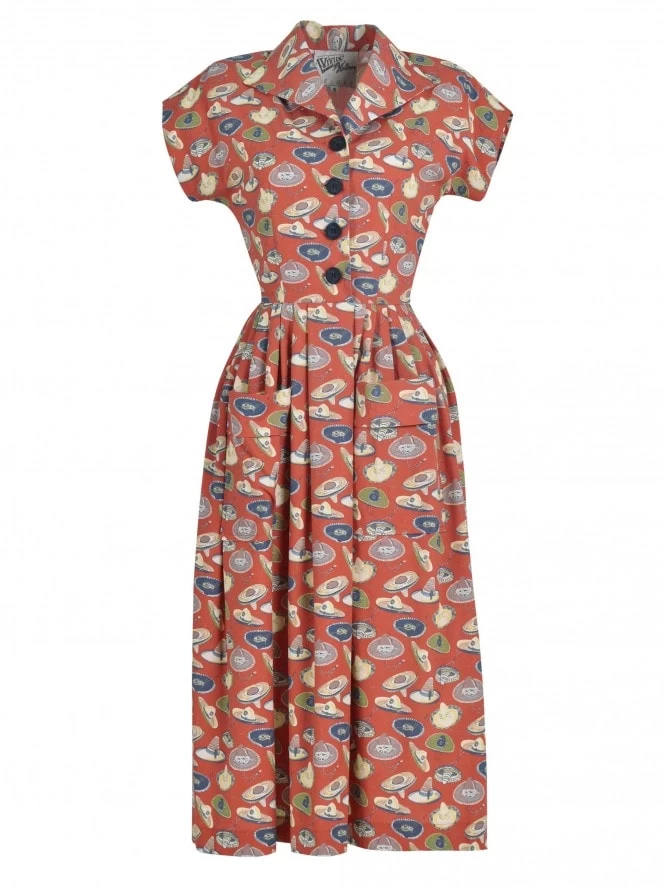 Kitty Sombrero Mini Rust 3 Kitty Sombrero Mini Rust