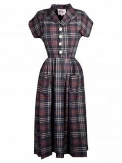 Kitty Tartan Amber -Chic Apparel Shop kitty tartan amber p5047 22297 medium