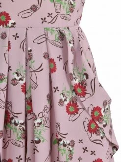 Lana 1940s Dress Bonnet Pink -Chic Apparel Shop lana 1940s dress bonnet pink p4985 21403 medium