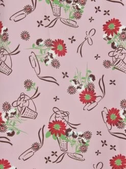 Lana 1940s Dress Bonnet Pink -Chic Apparel Shop lana 1940s dress bonnet pink p4985 21404 medium