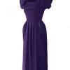 Lana 1940s Dress Crepe Purple -Chic Apparel Shop lana 1940s dress crepe purple p6337 28114 medium