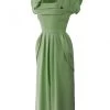 Lana 1940s Dress Crepe Sage -Chic Apparel Shop lana 1940s dress crepe sage p6338 28113 medium