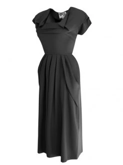 Lana 1940s Dress Rio Black -Chic Apparel Shop lana 1940s dress rio black p3199 13649 medium