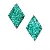 Large Diamond Glitter Earrings Teal -Chic Apparel Shop large diamond glitter earrings teal p4259 17878 medium