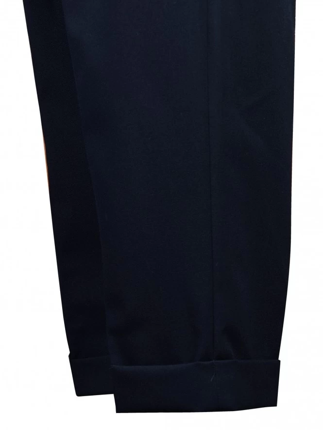 Men 1950s Presley Pants Navy 5 Men 1950s Presley Pants Navy - Image 3