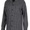 Men Long-Sleeved Check Navy White Shirt 2 Men Long-Sleeved Check Navy White Shirt -Chic Apparel Shop men long sleeved check navy white shirt p6145 27230 medium