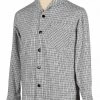 Men Long-Sleeved Check White Black Shirt -Chic Apparel Shop men long sleeved check white black shirt p6144 27319 medium