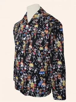 Men Long-Sleeved Day Of The Dead Shirt 10 Men Long-Sleeved Day Of The Dead Shirt -Chic Apparel Shop men long sleeved day of the dead shirt p684 1800 medium