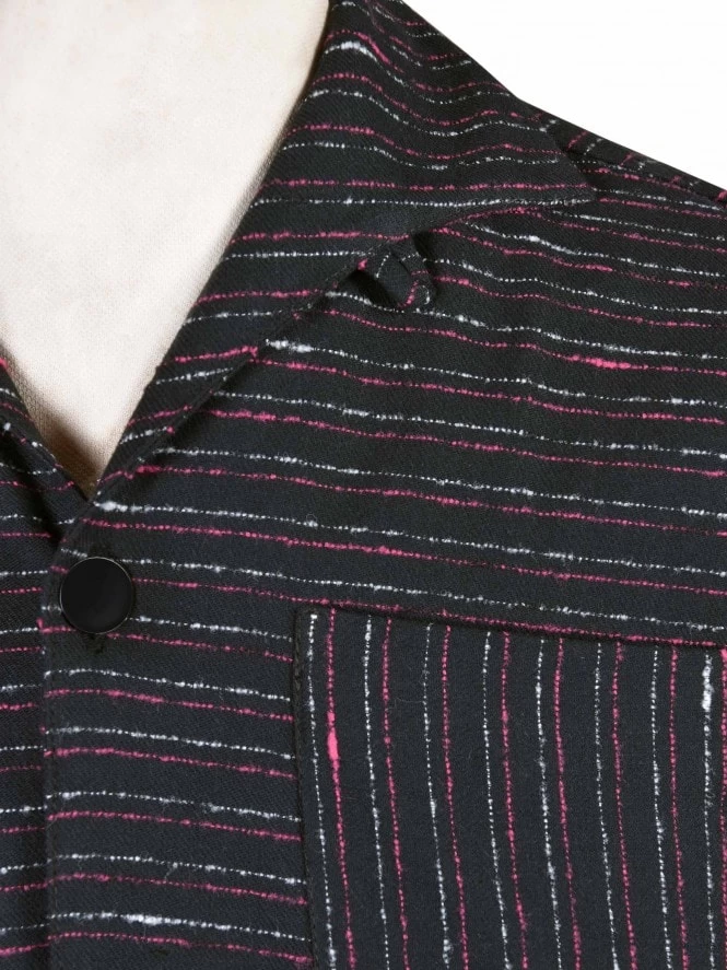 Men Long-Sleeved Pink Fleck Shirt 4 Men Long-Sleeved Pink Fleck Shirt - Image 2