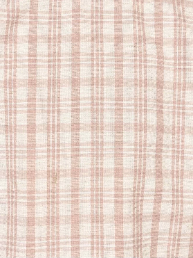 Men Short-Sleeved Check Beige Shirt 5 Men Short-Sleeved Check Beige Shirt - Image 3